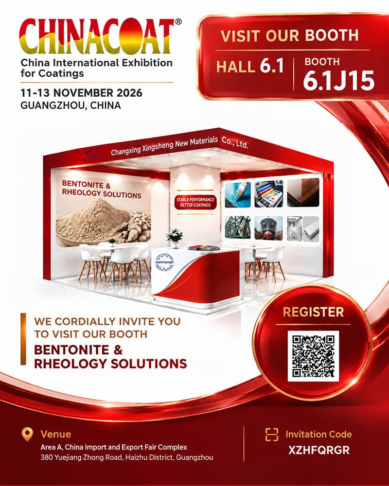 xplore organophilic bentonite, waterbased bentonite and bentonite rheology additives for coatings, inks, adhesives and more